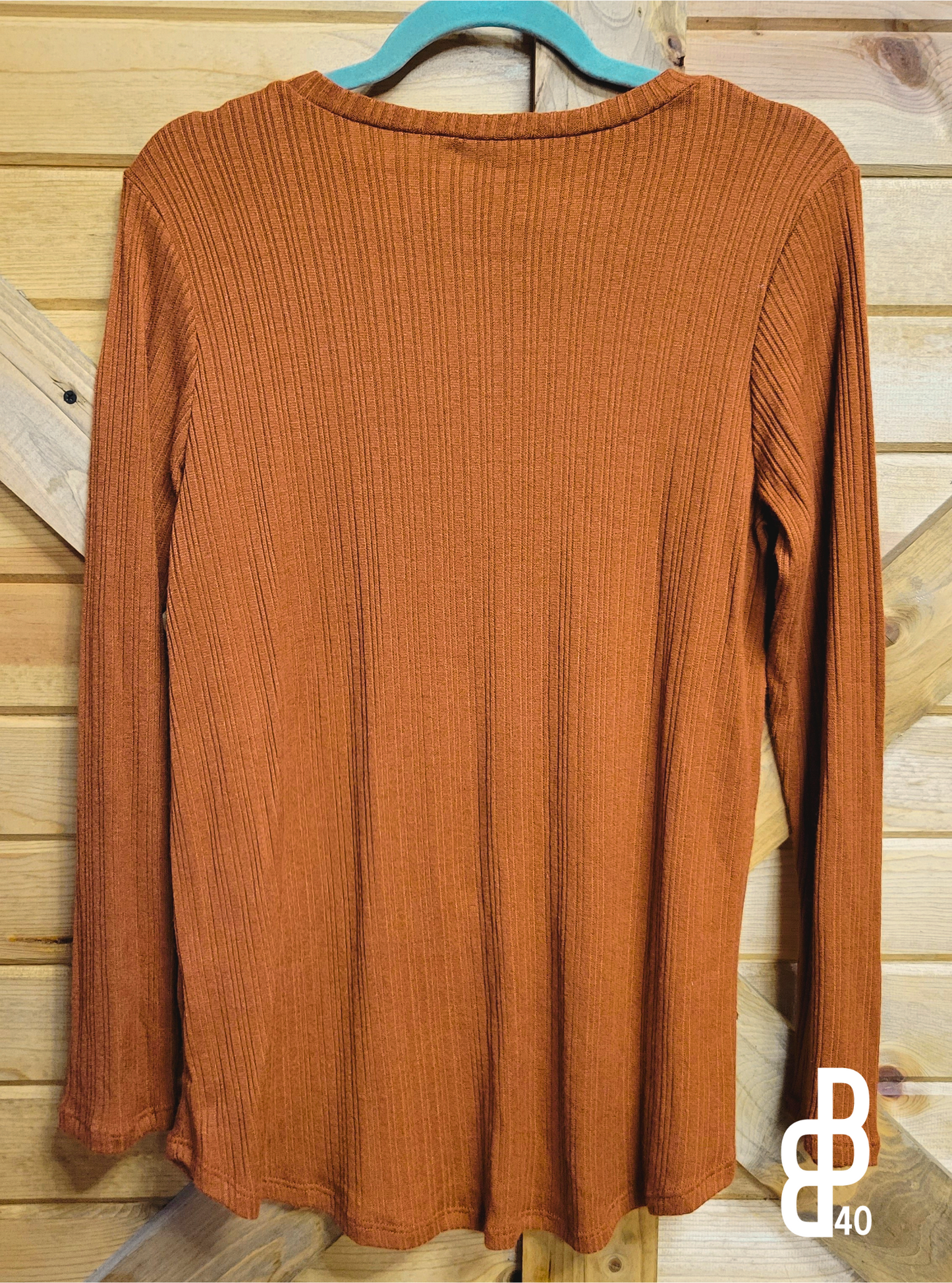 Rust Long Sleeve Sweater