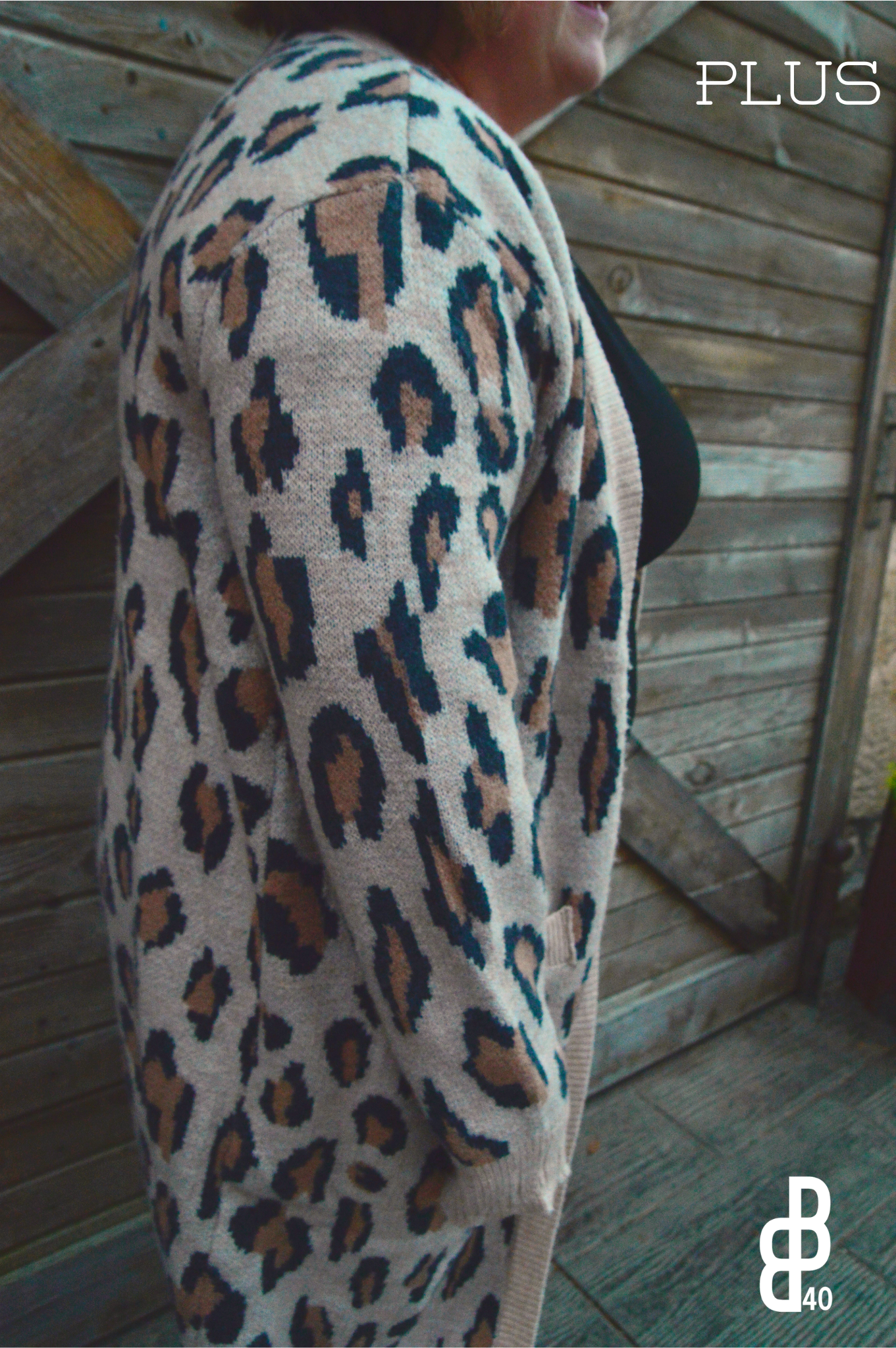 Leopard Print Cardigan