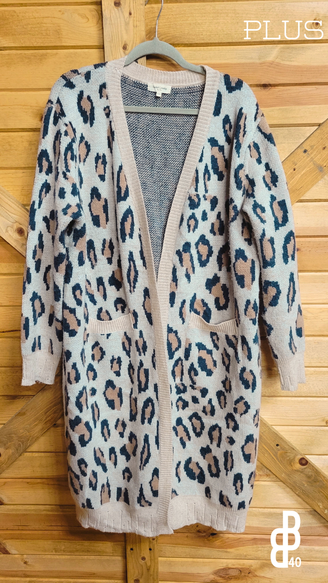 Leopard Print Cardigan